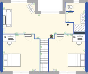 Surélévation à Merville +60m2 3 plan de la surélévation de Merville