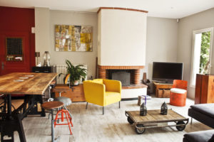 Repenser l’espace à Ramonville 5 salon maison rénovée ramonville