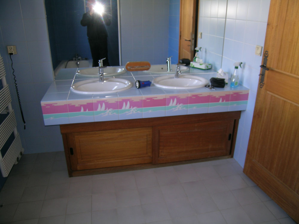 Salle de bains sans corvée de nettoyage des joints 2 remplacement salle de bains 1mm3