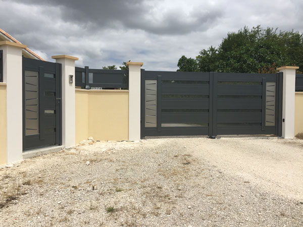 Portail en aluminium autour de Toulouse 3 portail toulouse