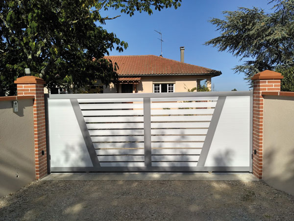 Portail en aluminium autour de Toulouse 8 portail alu toulouse