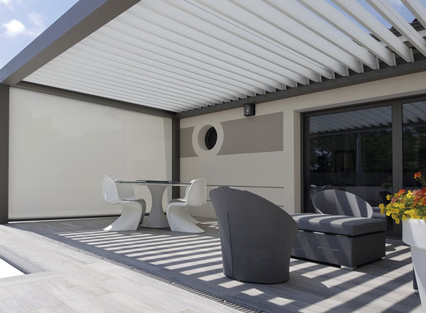 Pergola bioclimatique à Pibrac 1 stores de france colomiers toulouse pergola