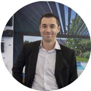 Pergola bioclimatique à Pibrac 2 stores de france colomiers toulouse pergola