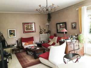 Rénovation entrée - séjour très élégante à La Salvetat 2 violaine denis design espace