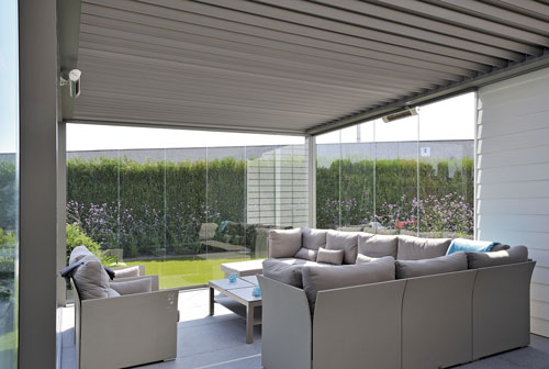 Pergola vitrée et chauffée 4 pergola brustor stores de france colomiers toulouse