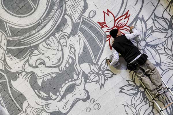 Julien Soone, artiste graffeur toulousain 3 Julien Soone Toulouse 50cinq