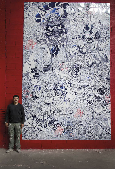 Julien Soone, artiste graffeur toulousain 7 Julien Soone Toulouse 50cinq