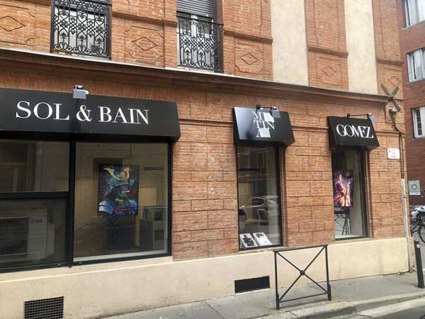 Julien Soone, artiste graffeur toulousain 8 Julien Soone Toulouse 50cinq Gomez carrelages