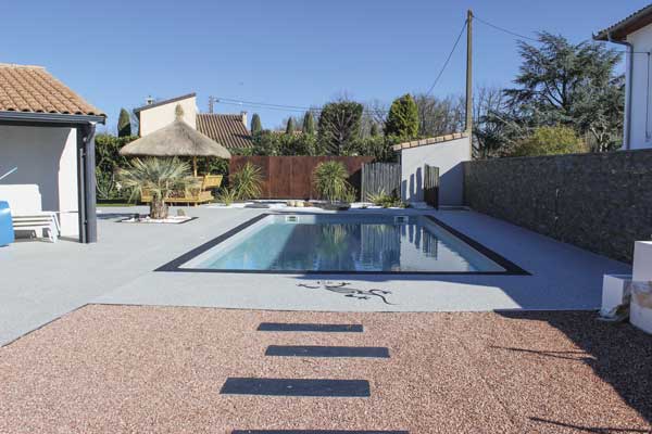 Le cadre idéal 3 revêtement sol extérieur DSM résine diffusion sol mur