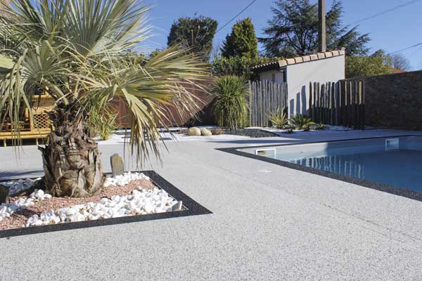 Le cadre idéal 1 revêtement sol extérieur DSM résine diffusion sol mur