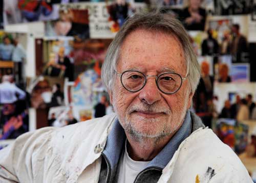 Rencontre avec Bernard Cadène 1 Bernard Cadène Château de Laréole Peintre Toulouse Cugnaux