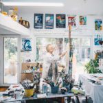 Bernard Cadène Toulouse Château de Laréole peintre