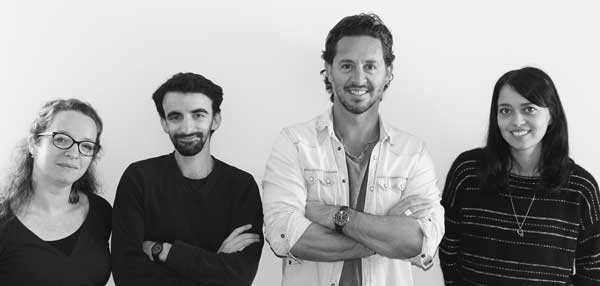 Villa béton par l'agence toulousaine Ar-Quo 1 équipe d'Ar-Quo avec Patrice Cagnasso