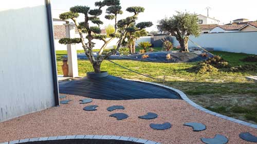 Pieds secs à Fontenilles 13 amenagement exterieur start toulouse