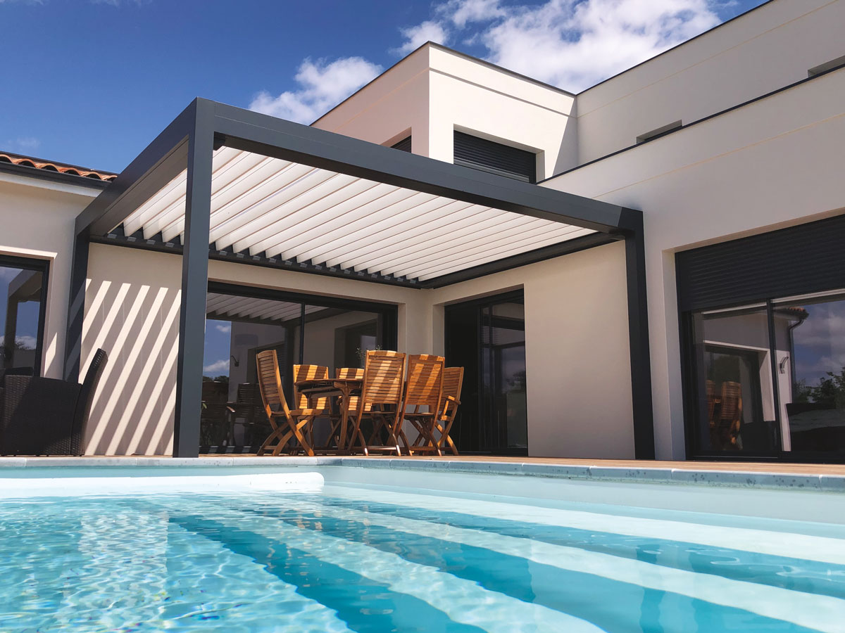 Pergola orientable & rétractable à Tournefeuille 2 pergola walter store tournefeuille toulouse