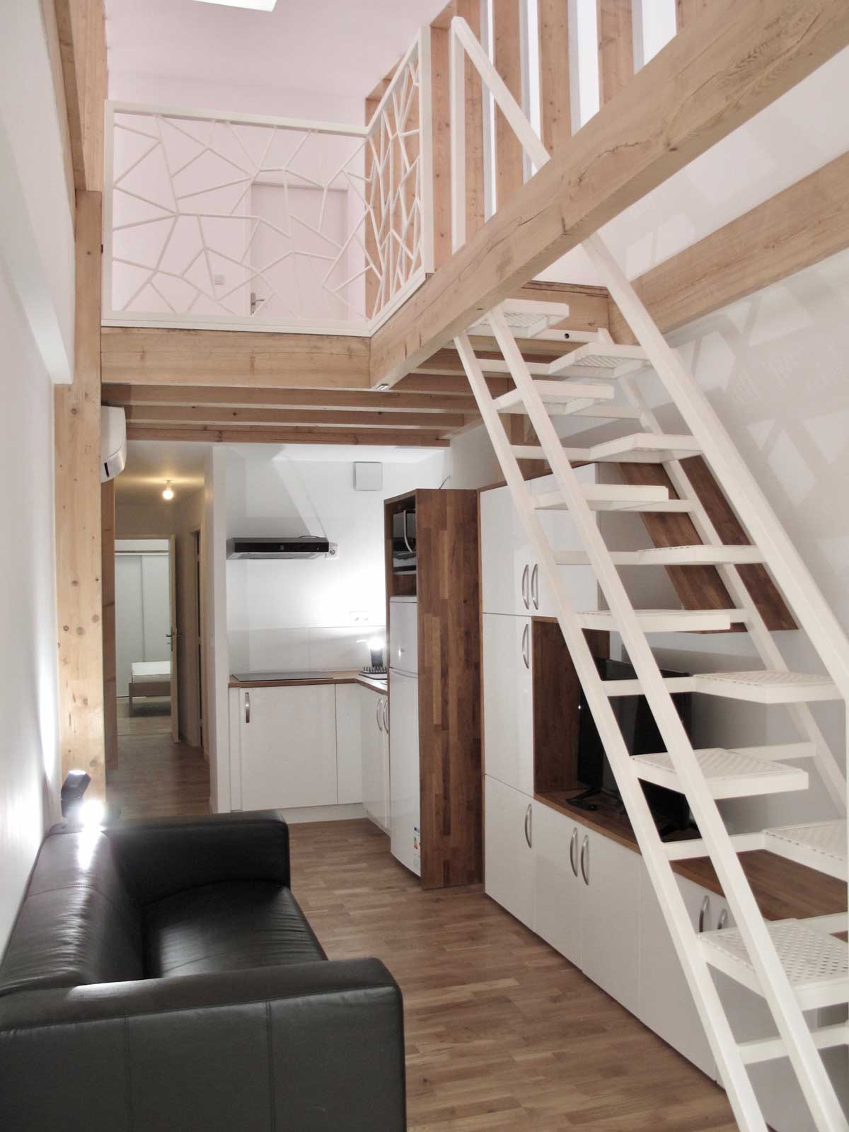 Toulouse Tokyo maison de 2,30m de large par Franck Duflo 2 maison renovee franck duflo toulouse