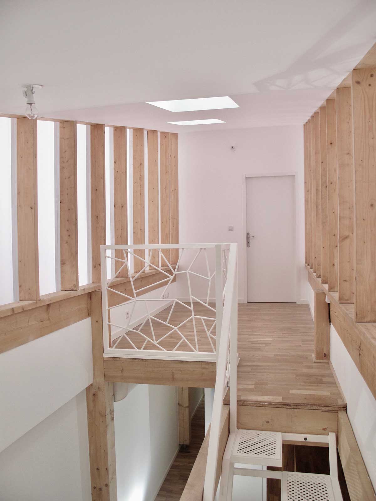 Toulouse Tokyo maison de 2,30m de large par Franck Duflo 12 maison renovee franck duflo toulouse