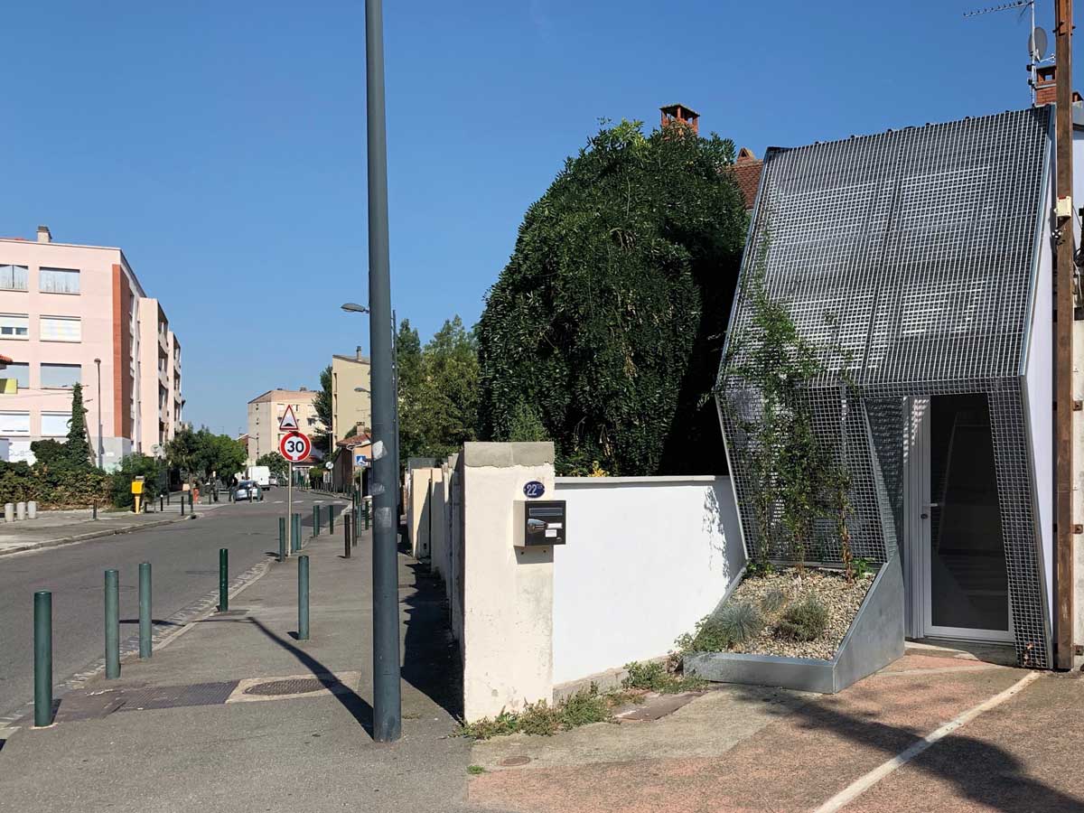Toulouse Tokyo maison de 2,30m de large par Franck Duflo 9 maison renovee franck duflo toulouse