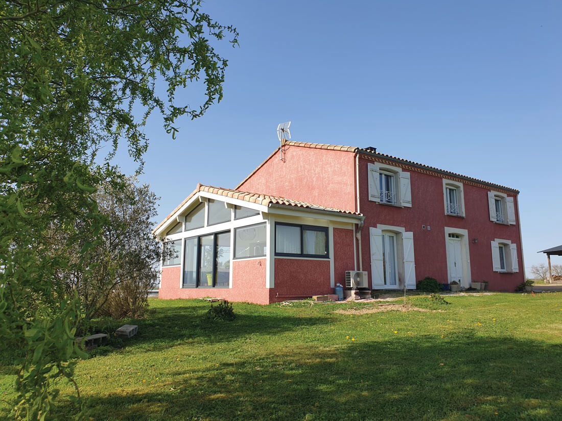 Véranda extension dans le Lauragais 2 vie et véranda albi ma maison amar kradchi