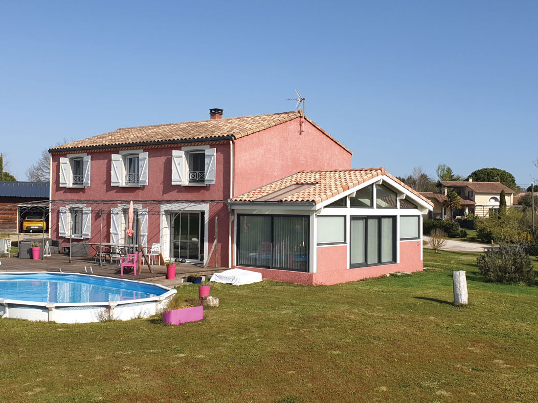 Véranda extension dans le Lauragais 1 vie et véranda albi ma maison amar kradchi