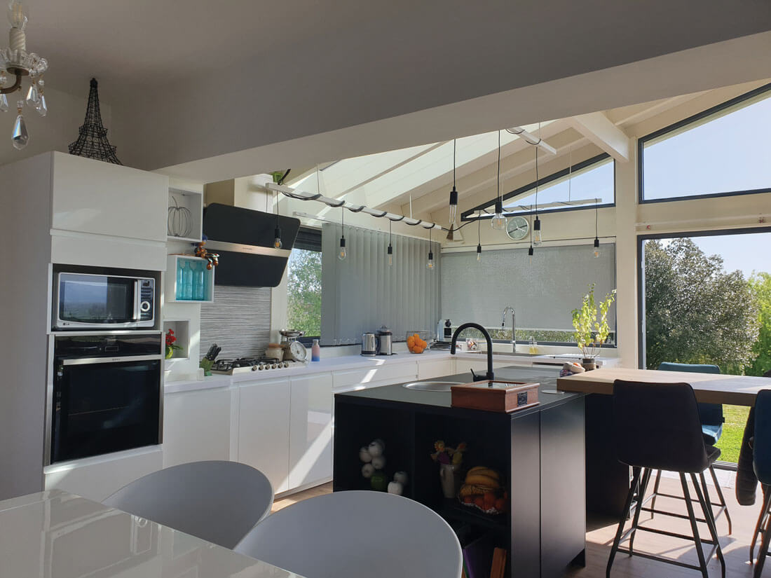 Véranda extension dans le Lauragais 4 vie et véranda albi ma maison amar kradchi