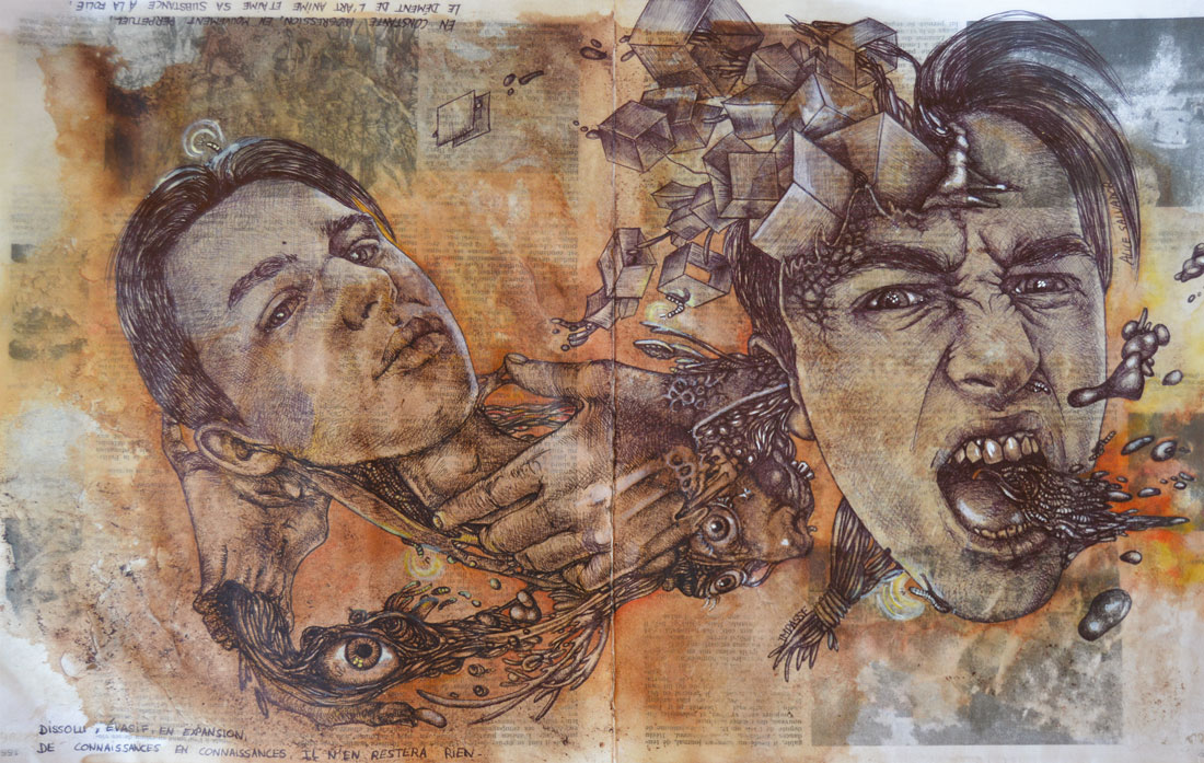 Être Crânes par Alice Salvador 2 Alice Salvador exposition albi