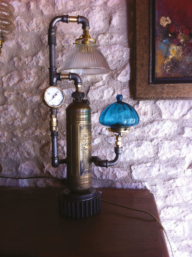 Les lampes upcycling de Marc Boyer 5 marc boyer lampes upcycling