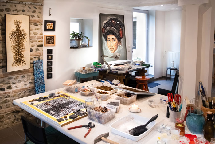 La mosaïste, Sophie Chrétien 3 sophie chretien mosaïste