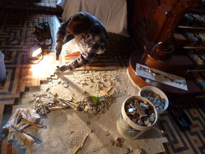 La mosaïste, Sophie Chrétien 5 sophie chretien mosaïste