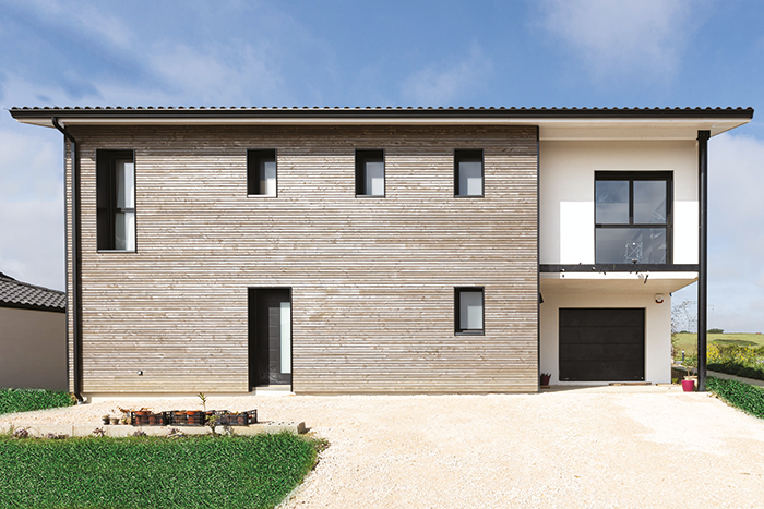 Une maison en bois évidemment 3 maison en bois neuve aussonne sebastien gaspin charpentier