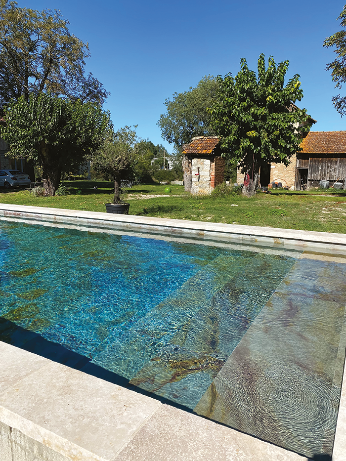 Du nouveau dans la piscine 9 renovation revetement piscine feuille de pierre flexi pierre