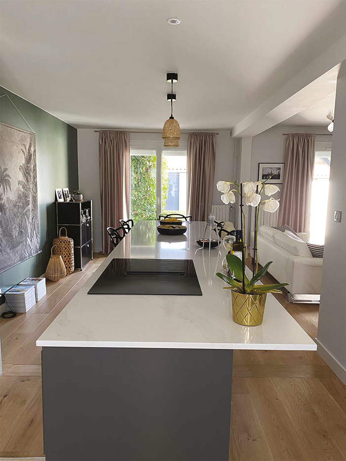 Cuisine rénovée à Saint-Orens 4 renovation toulouse severine capoul architecte