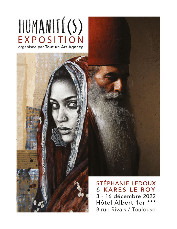 exposition 2022 humanites stephanie le doux kares le roy agence tout un art