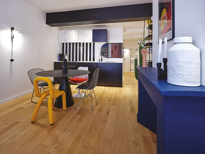 Une touche de fantaisie s’invite à Saint-Georges 7 renovation appartement toulouse charlotte schaub architecte