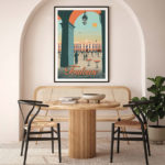 affiche tendance ville toulouse