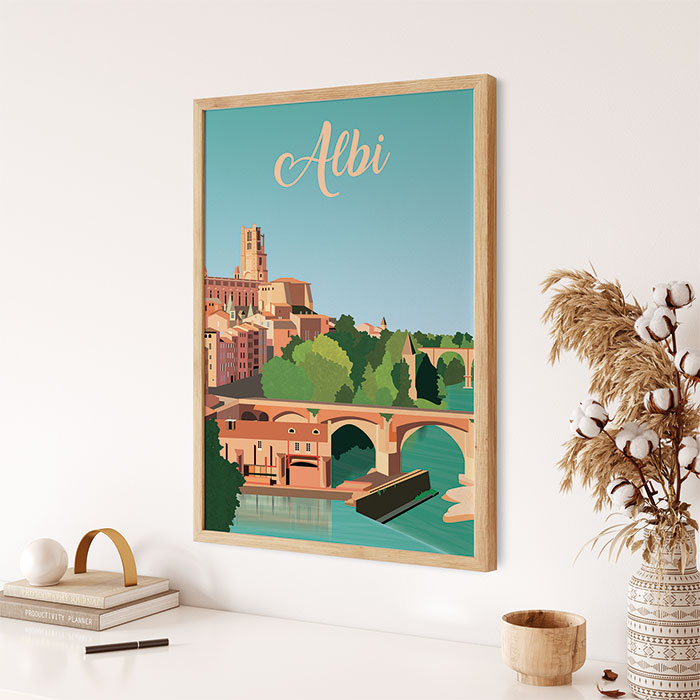 Le Tarn s'affiche ! 5 affiches design tendance deco