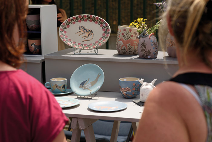 32ᵉ marché de Céramique contemporaine - Giroussens 2 giroussens tarn ceramique contemporaine 32e marche