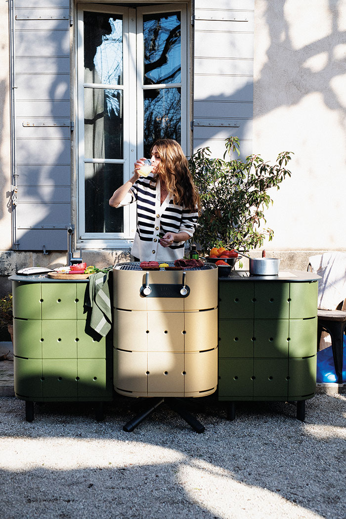 barbecue plancha cuisine exterieur