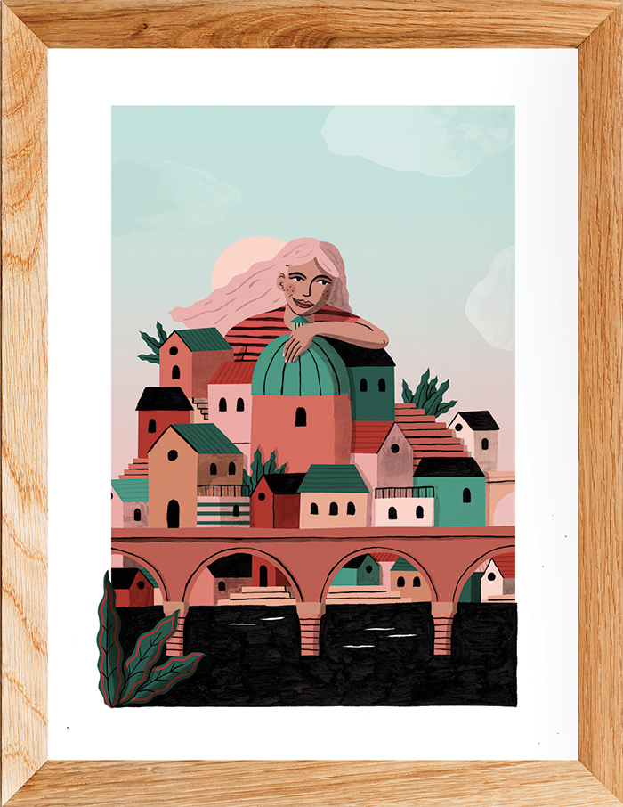 affiches deco createur toulousain