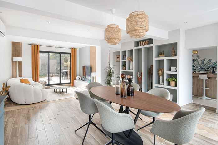 Renouveau moderne à Roques-sur-Garonne 2 marion dedieu deocratrice renovation maison roques