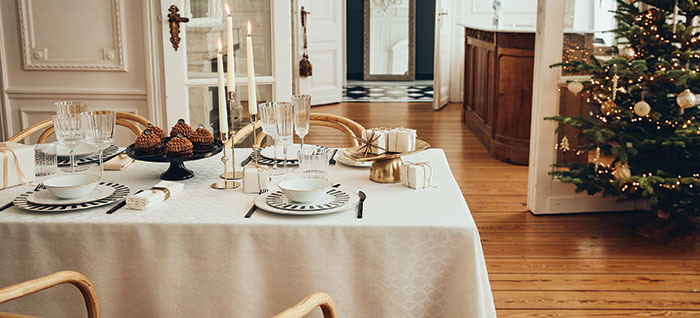 Ma table de Noël 1 tendance table de noel art de la table decoration pour les fetes