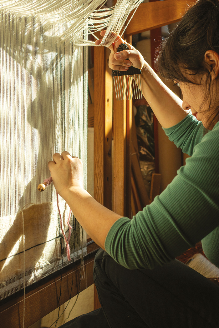 Sarah Hô, tisserande 6 sarah ho tisserande artiste