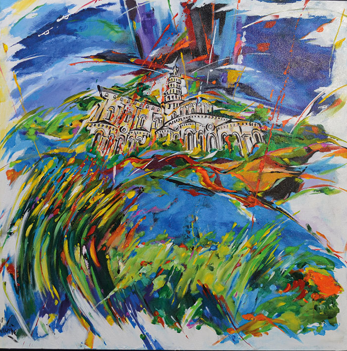 Bernard Cadène, libre un max 2 peintre bernard cadene