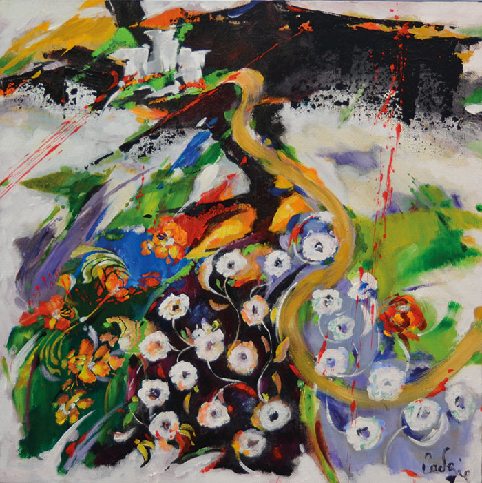 Bernard Cadène, libre un max 3 peintre bernard cadene