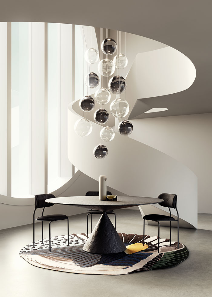 Éclairage design 5 luminaire lampe suspension