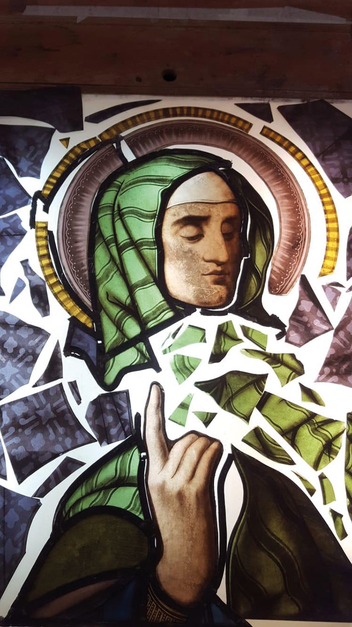 Léocadie Lehagre, peintre verrier 6 leocadie lehragre vitrailliste