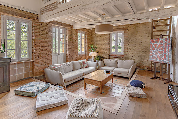 maison de campagne ligne et creation