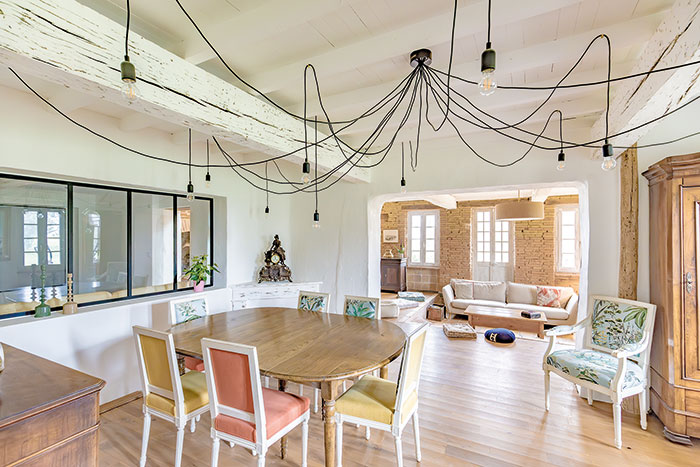 maison de campagne ligne et creation