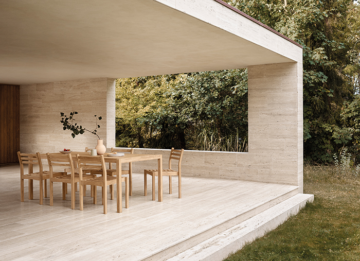 salle a manger de jardin