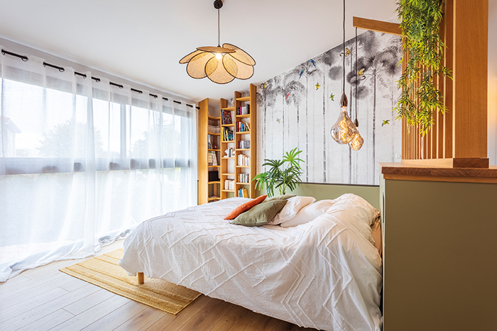 Suite parentale en verticales 2 anais climent decoratrice suite parentale